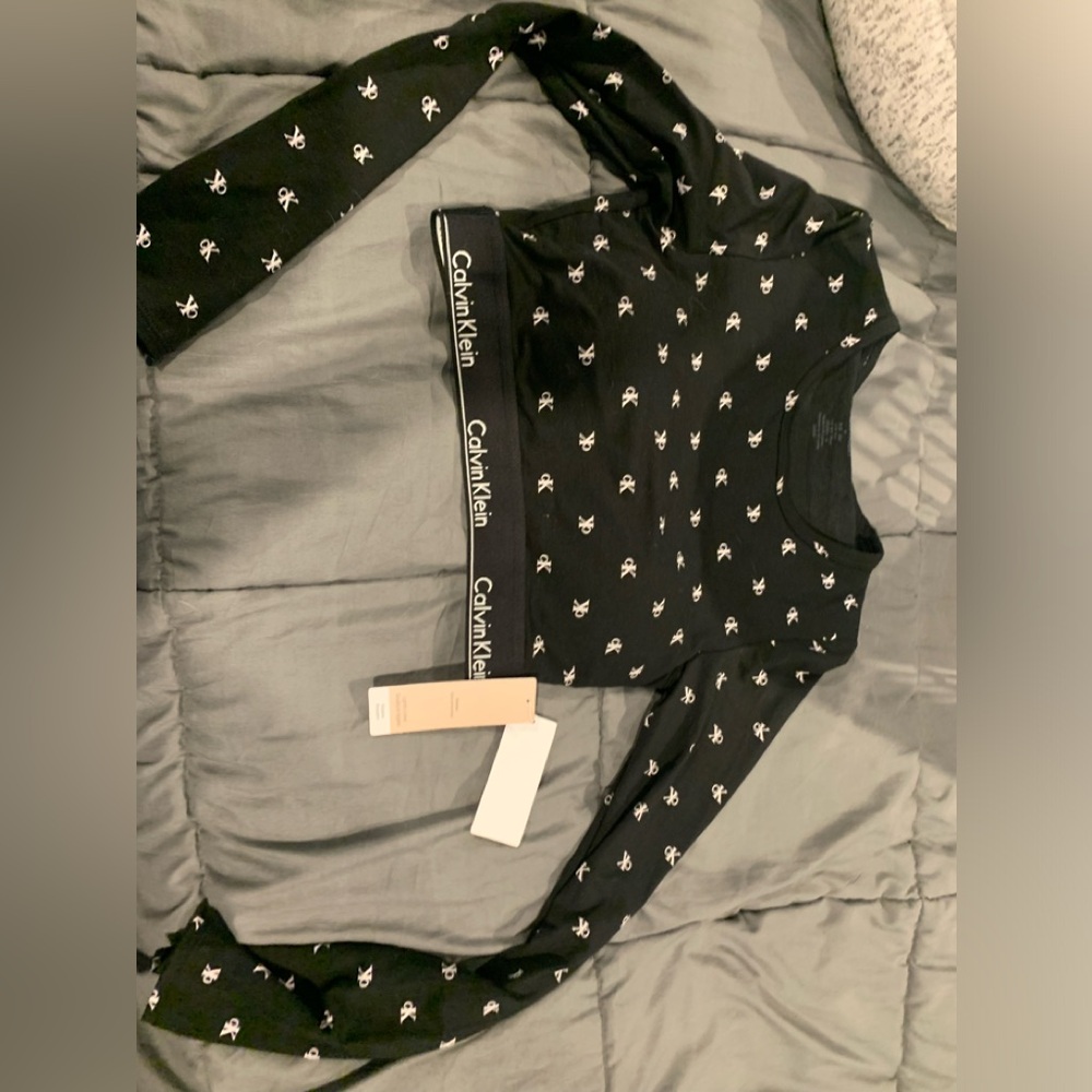 Calvin Klein long sleeve  bralette